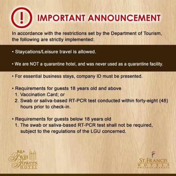 Bsa Twin Tower Ortigas image 15